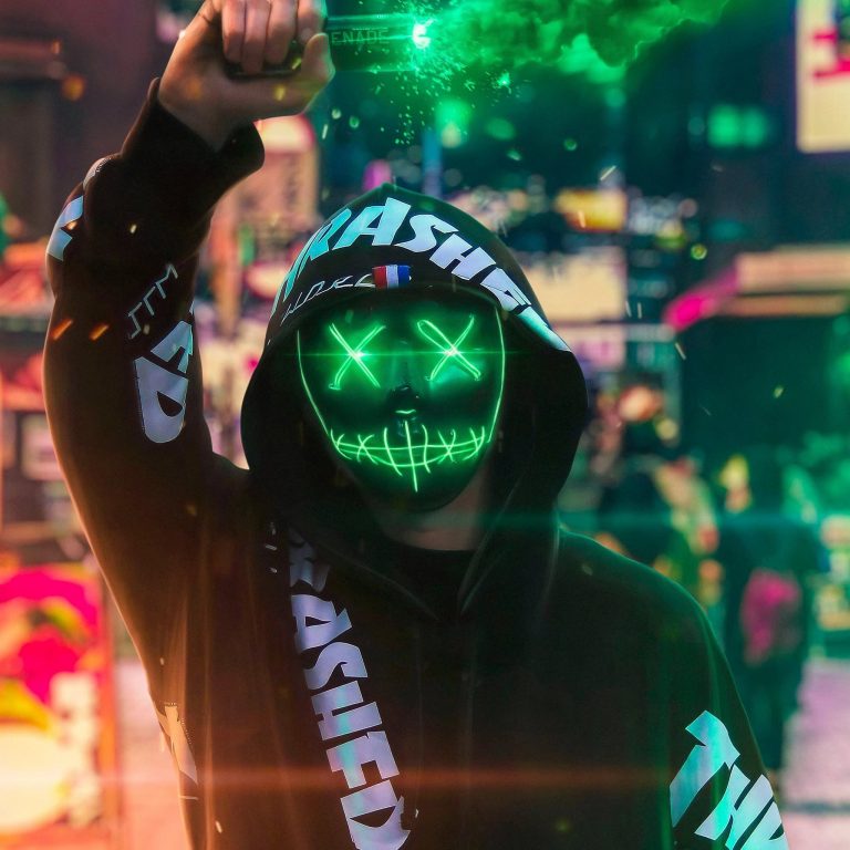 Led Purge Mask Green | Purge Mask