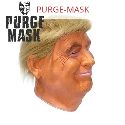 Purge Election Year Donald Trump Halloween Realistic Face Mask