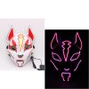 Kitsune Led Mask Pink that light up