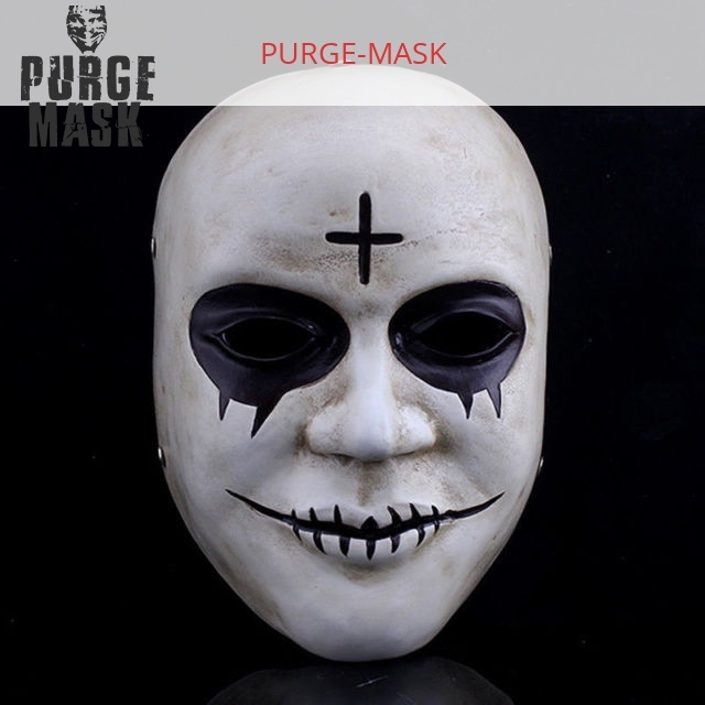 Purge Anarchy God Mask With Cross | Purge Mask