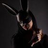 women black rabbit purge mask